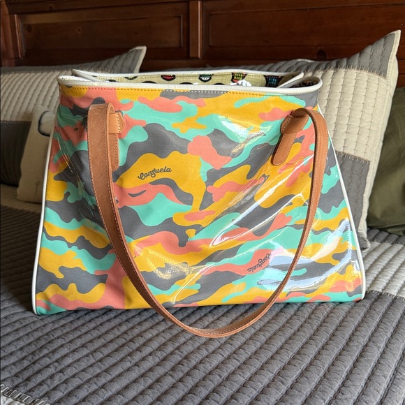 Consuela Handbags - Retired Camo/Sugar Skull Consuela Overnight Bag